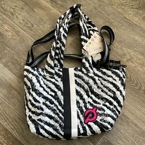 Oliver Thomas/Peloton Zebra Kitchen sink tote. NWT